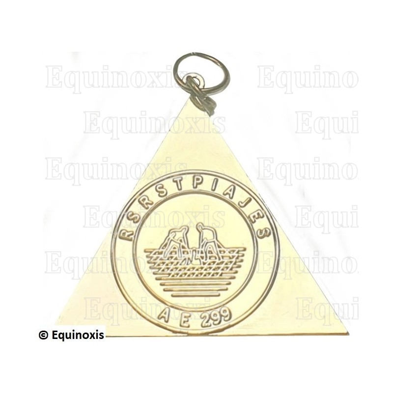 Masonic degree jewel – Scottish Rite (AASR) – 13rd degree