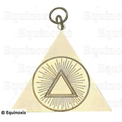 Masonic degree jewel – Scottish Rite (AASR) – 13rd degree