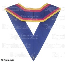 Masonic collar – Mark Degree – Officier national actif – Machine embroidery