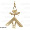 Masonic Officer's jewel – Past Master – Memphis-Misraim