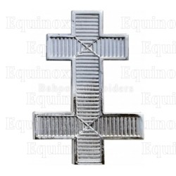 Metal cap cross – Knights Templar (KT) – Preceptory Cap Cross – Silver-plated