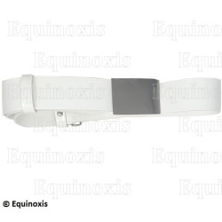 White Masonic belt – RSR – CBCS – Silver buckle