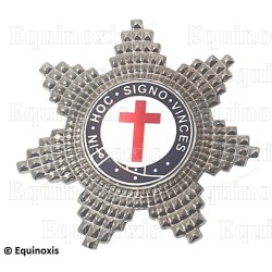 Masonic jewel – Knights Templar Breast Star