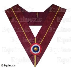 Masonic collar – Holy Royal Arch – Past Zorobabel – French rosette