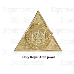 Masonic Officer's jewel – Holy Royal Arch – 1st Principal Zorobabel