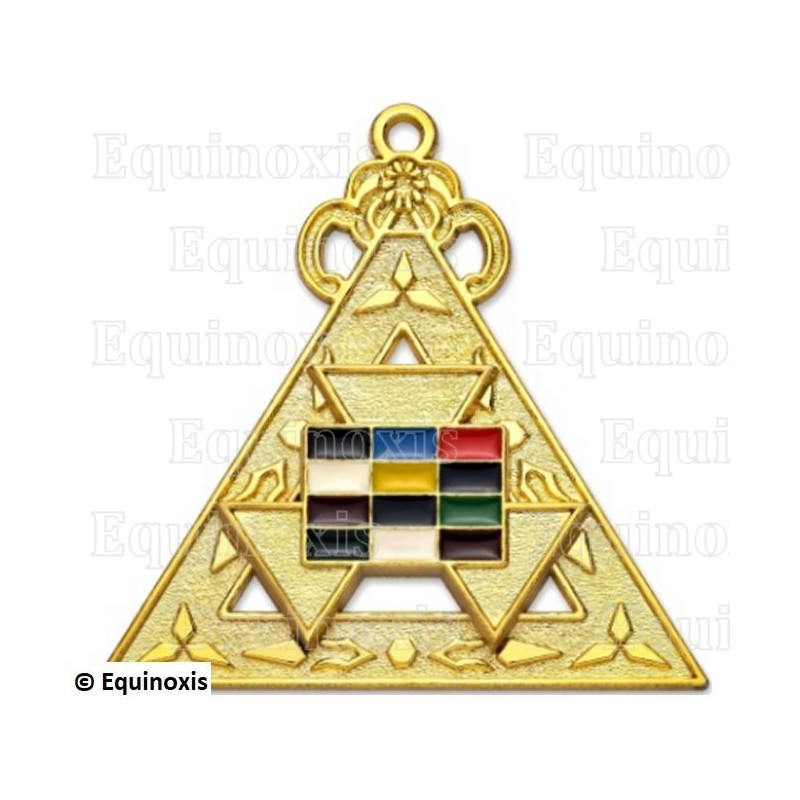 Masonic Officer's jewel– American Royal Arch (ARA) – Past High Priest
