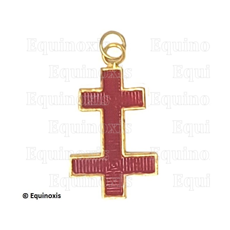 Masonic jewel – Knights Templar (KT) – Précepteur du Temple en chaire / Ancien Précepteur du Temple