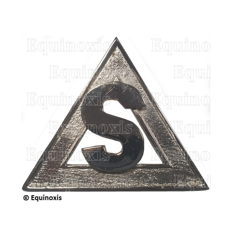 Masonic Officer's jewel – Nautoniers de l'Arche Royale – Deuxième Surveillant Sem