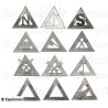 Masonic Officers jewels – Nautoniers de l'Arche Royale – 12-Officers pack