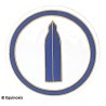 Badge / Macaron GLNF – Petite tenue nationale – Deuxième Grand Surveillant – Hand embroidery