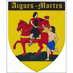 Regional magnet – Aigues-Mortes coat-of-arms
