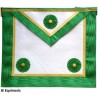 Tablier maçonnique en faux cuir – Cerneau Rite – Master Mason – 33 cm x 39 cm