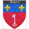 Regional magnet – Angers coat-of-arms