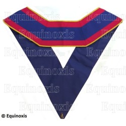 Masonic collar – Mark degree – Officier Provincial actif – Cocarde tricolore