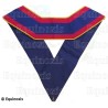 Masonic collar – Mark degree – Officier Provincial actif – Cocarde tricolore