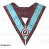 Masonic collar – Mark Degree – Past Master – Cocarde tricolore