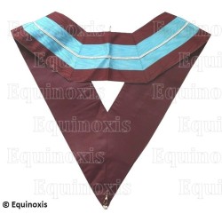 Masonic collar – Mark Degree – Past Master – Cocarde tricolore