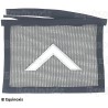 4th degree veil – With sewen-on fake-leather square