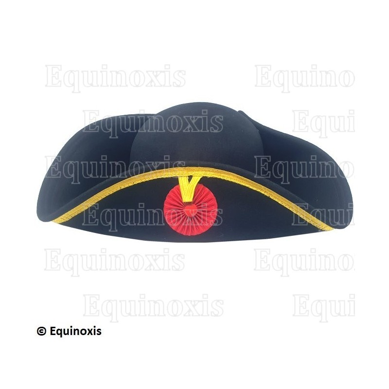 Tricorne maçonnique – Tricorne maçonnique RSR rigide – 55 Tricorne maçonnique – Tricorne maçonnique RSR rigide – 55