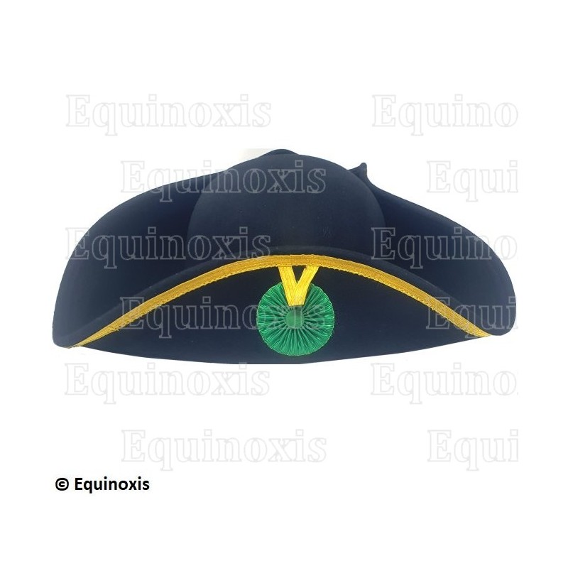 Tricorne maçonnique – Tricorne maçonnique RSR rigide – 60 Tricorne maçonnique – Tricorne maçonnique RSR rigide – 60