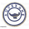 Masonic badge – Grande tenue provinciale – Grand Précepteur – Auvergne – Hand embroidery