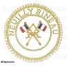 Badge GLNF – Grande tenue provinciale – Passé Grand Porte-Etendard– Neuilly Bineau – Hand embroidery