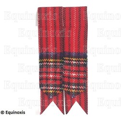 Flashes en tartan pour chaussettes de kilt – Royal Stuart