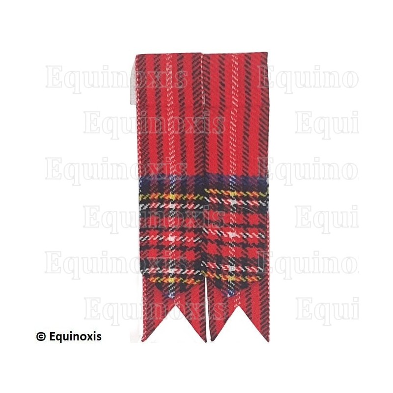 Flashes en tartan pour chaussettes de kilt – Royal Stuart Flashes en tartan pour chaussettes de kilt – Royal Stuart