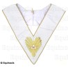 Masonic collar –  Scottish Rite (AASR) – 33rd degree – Grande Gloire – Machine embroidery