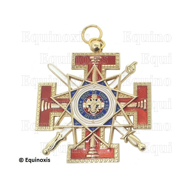 Masonic medal – Scottish Rite (AASR) – 33rd degree – Grand Cross