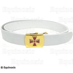 White Masonic belt – RSR – CBCS / KBHC / KBHC / KBHC / KBHC / KBHC / KBHC / KBHC / KBHC / KBHC / KBHC / KBHC / KBHC / KBHC / KBH