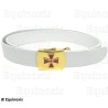White Masonic belt – RSR – CBCS / KBHC / KBHC / KBHC / KBHC / KBHC / KBHC / KBHC / KBHC / KBHC / KBHC / KBHC / KBHC / KBHC / KBH