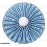 Masonic rosette – Blue with white button