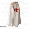 Templar cape with hood – Inward-patted Templar cross
