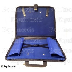 Porte-décors souple en cuir pour décors maçonniques – Maître