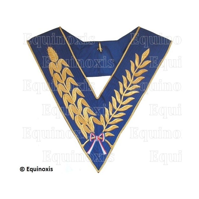 Sautoir GLNF grande tenue nationale brodé machine