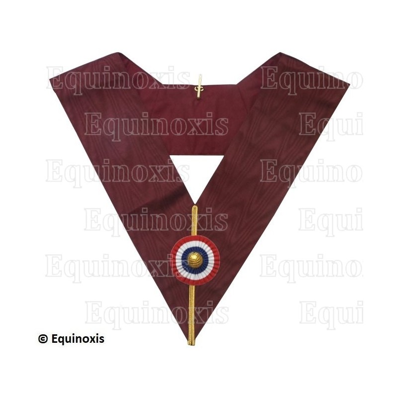 Sautoir de Respectable Frère - Grand Intendant petite tenue nationale GLNF