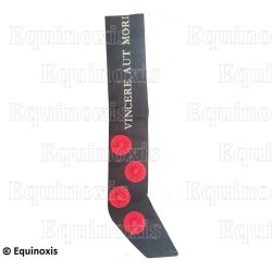 Masonic sash – Scottish Rite (ASSR) – 9th degree – Vincere aut Mori