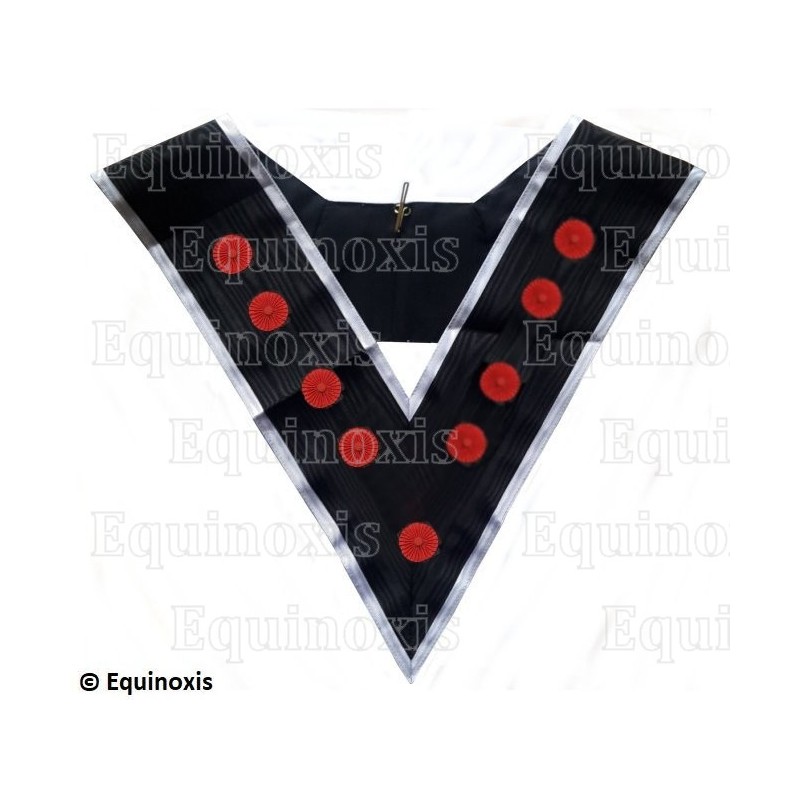 Masonic collar – Scottish Rite (AASR) – 9th degree – 3
