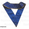 Masonic collar – Scottish Rite (AASR) – Trois Fois Puissant Maître – Machine embroidery