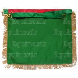 Tablier maçonnique en simili-cuir – RSR – Maître Ecossais de Saint André – Député Maître