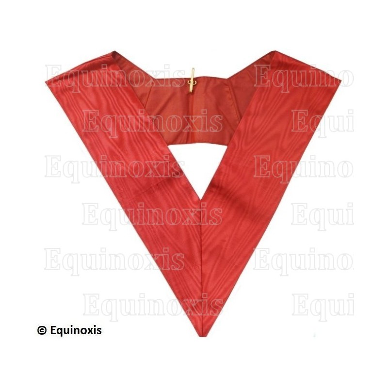 Masonic collar – Red