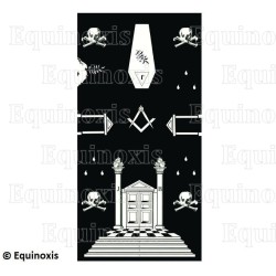 Tapis de Loge maçonnique – Rite Français Groussier – Maître – 160 cm x 80 cm