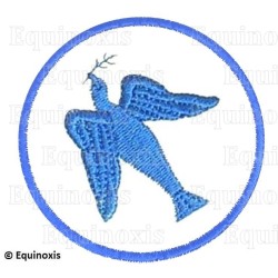 Masonic badge – Petite tenue nationale – Grand Expert – Machine embroidery