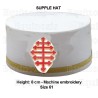 Chapeau maçonnique – REAA – 33ème degré – Très Puissant Grand Commandeur (TPGC) – Taille 61