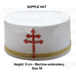 Chapeau maçonnique – REAA – 33ème degré – Souverain Grand Inspecteur Général (SGIG) – Taille 59