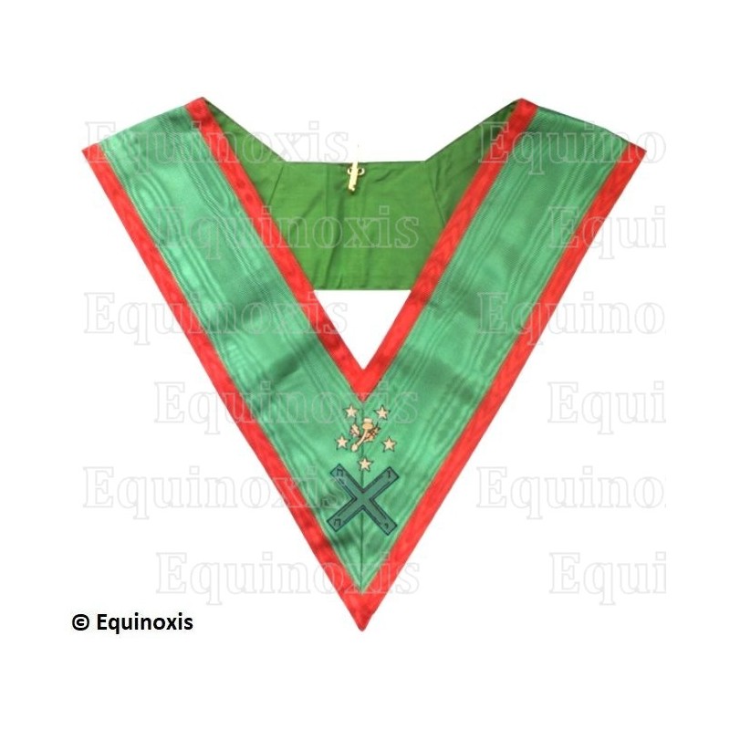 Masonic collar – Scottish Rite (AASR) – 29th degree – Grand Ecossais de Saint André – 2