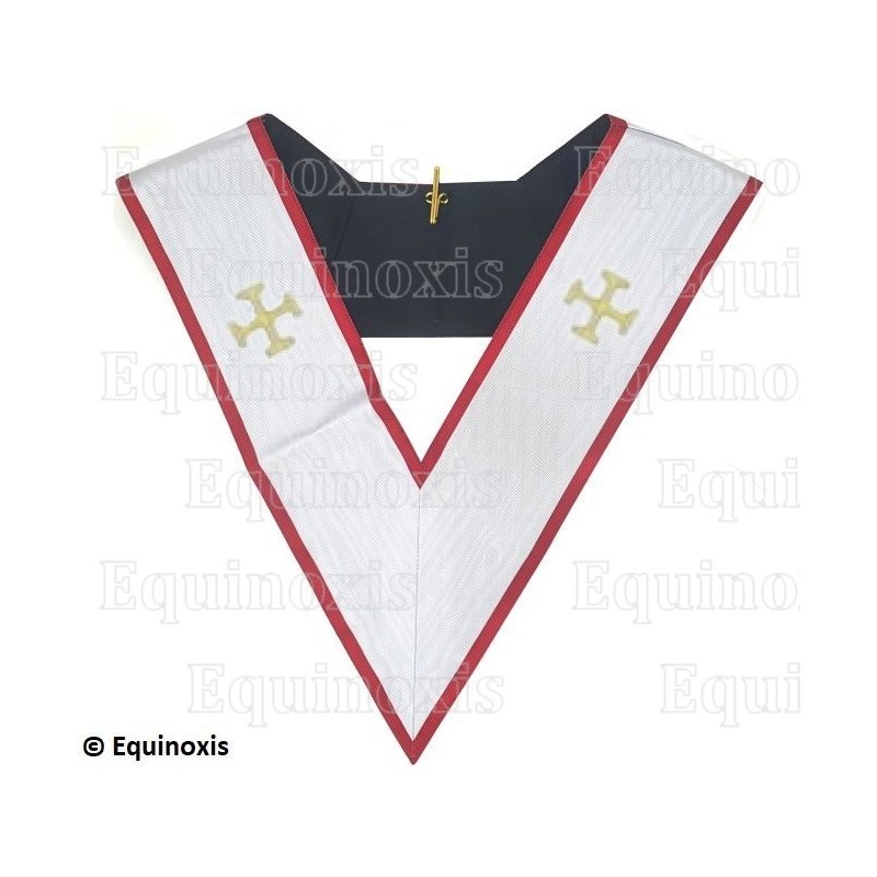Masonic collar – Scottish Rite (AASR) – 27th degree – Grand Commandeur du Temple – 2