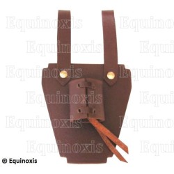 Porte-épée cuir – Porte-épée cuir marron 