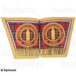 Gantelets Rite Standard d'Ecosse (RSE) – Junior Warden – Machine embroidery